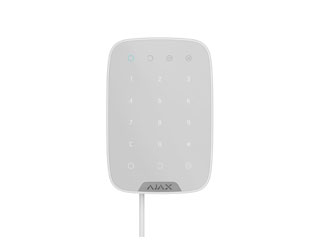 [Fibra Keypad-W NFA2P] Ajax Fibra KeyPad, Bus-Touch-Tastatur, Weiß, Verbrauch 400µA