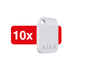 [Ajax Tag-W (10 pcs)] Ajax Zugangstag zur Bedienung des KeyPad Plus