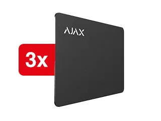 [Ajax Pass-B (3 pcs)] Ajax Zugangskarte zur Bedienung des KeyPad Plus