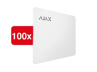 [Ajax Pass-W (100 pcs)] Ajax Zugangskarte zur Bedienung des KeyPad Plus
