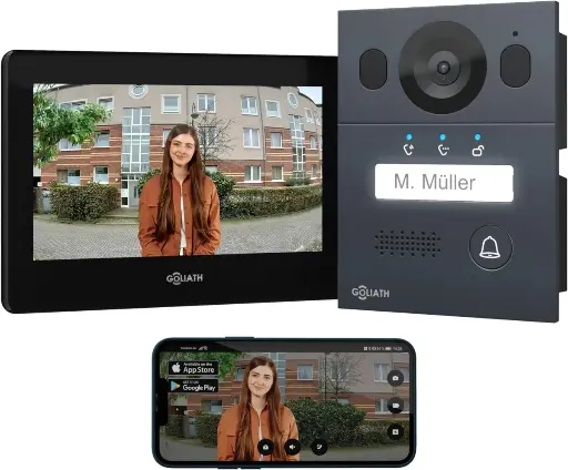 [AV-BLS-02U] GOLIATH Basic 2-Draht BUS Türsprechanlage