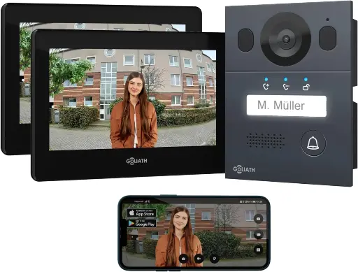 [AV-BLS-07U] GOLIATH Basic 2-Draht BUS Türsprechanlage