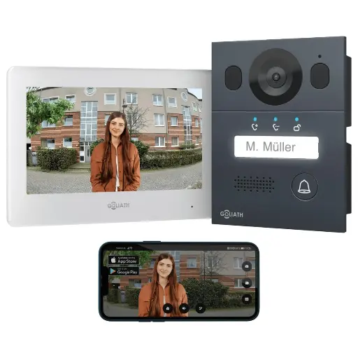 [AV-BLS-04U] Goliath Basic Line 2-Draht BUS Türsprechanlage