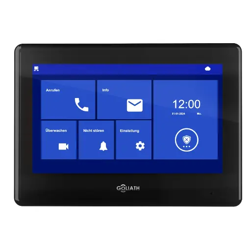 [AV-BLI-01S] Goliath Basic Line – 2-Draht BUS Monitor | 7" HD Touchscreen