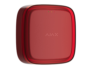 [AJ-EN54 FireProtect (VAD)-R] Ajax EN54 FireProtect (VAD) Jeweller Optisches Blitzlicht (DAV) Rot