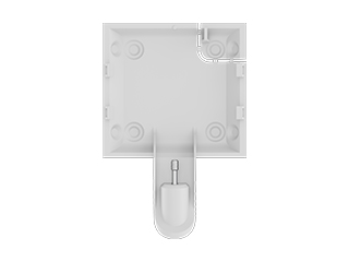 [AJ-Bracket MotionCam S-W] Ajax Bracket MotionCam S – Weiße Montagehalterung