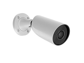 [AJ-BulletCam HL (8 Mp/4 mm)-W] Ajax BulletCam HL (8 Mp / 4 mm) – Weiße kabelgebundene IP-Überwachungskamera mit hybrider Beleuchtung
