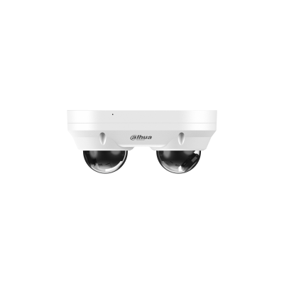 [IPC-HDBW2449FP-AS-E2-IL-0280B] Dual-4 MP KI-Dome-Netzwerk-Kamera mit Smart Dual Light für Außenbereiche