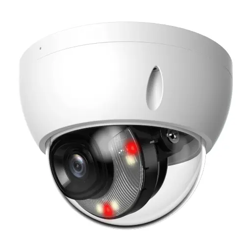 [AV-IP315V6 (DH-IPC-HDBW2449EP-S-IL-0280B)] Starlight IP Dome Kamera 4 MP 2.8mm WDR IR SMD+ Mikrofon IK10 Dual Serie