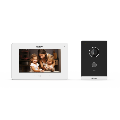 [DHI-KTW01] IP Video Türsprechanlagen Kit mit 7" Touch Monitor und WLAN